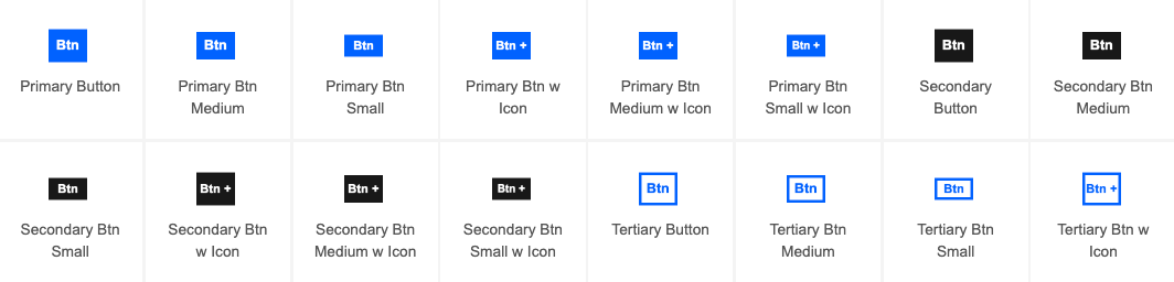 button ui components elements