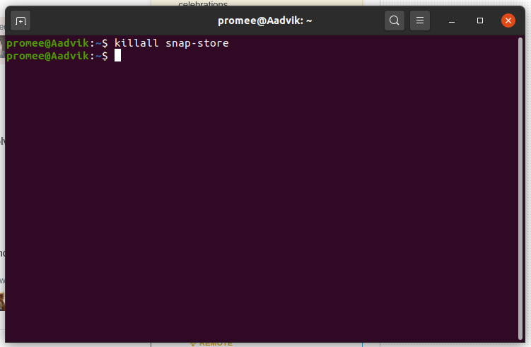 ubuntu terminal