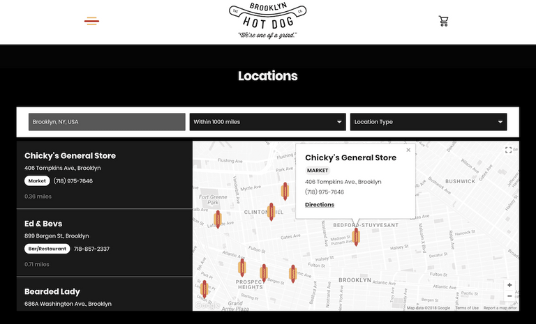 store locator example