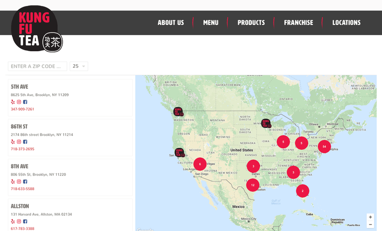 store locator example